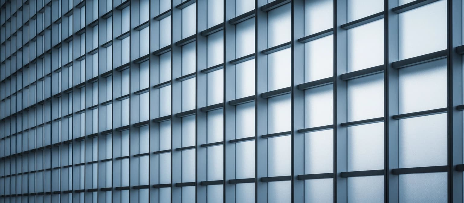 Glass architecture representing openness and transparency