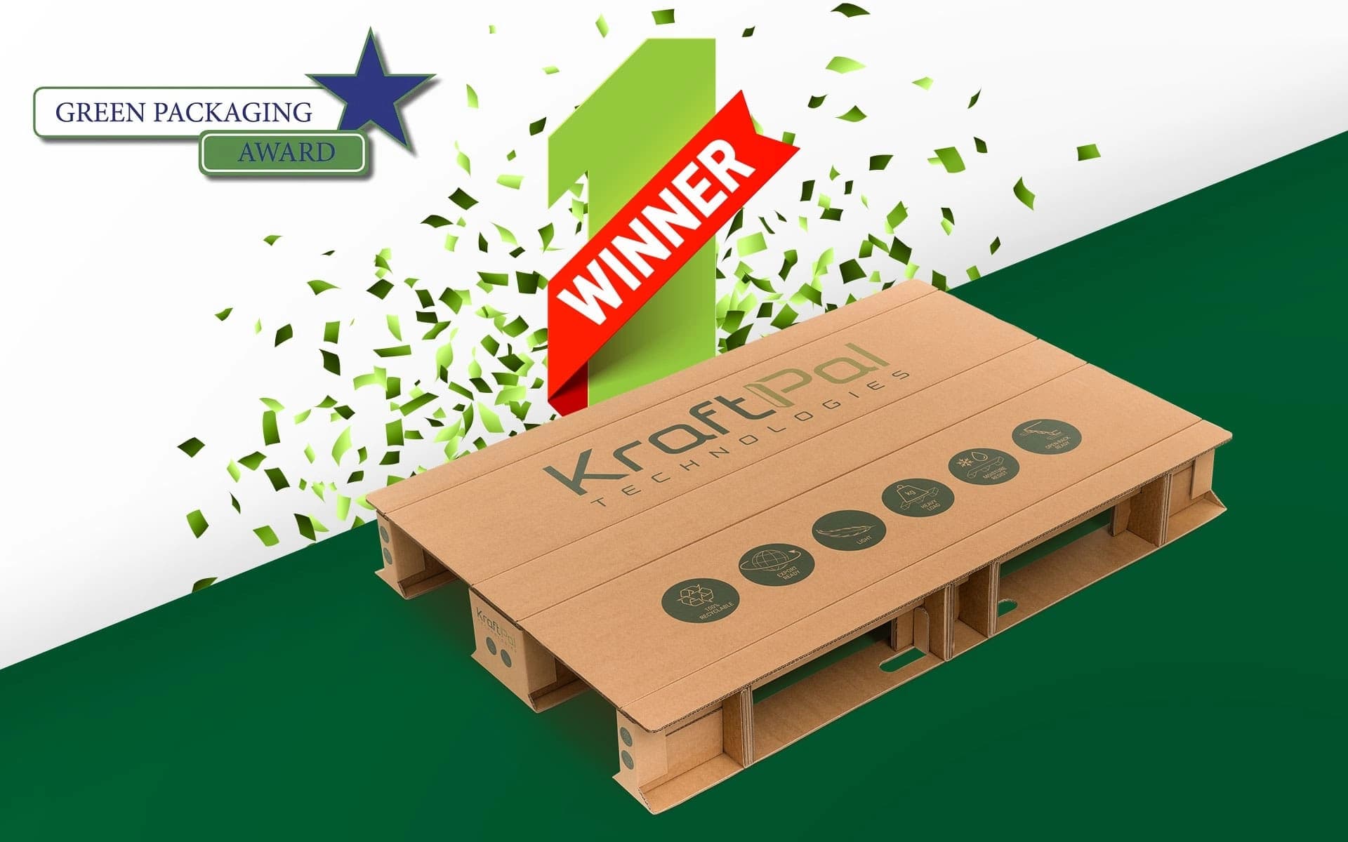 KraftPal Technologies recognised with a Green Packaging Award