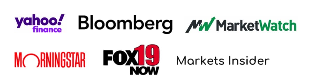 Logos of global business and financial media publications