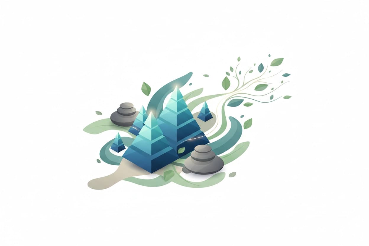 Landscape illustration representing a meaningful legacy