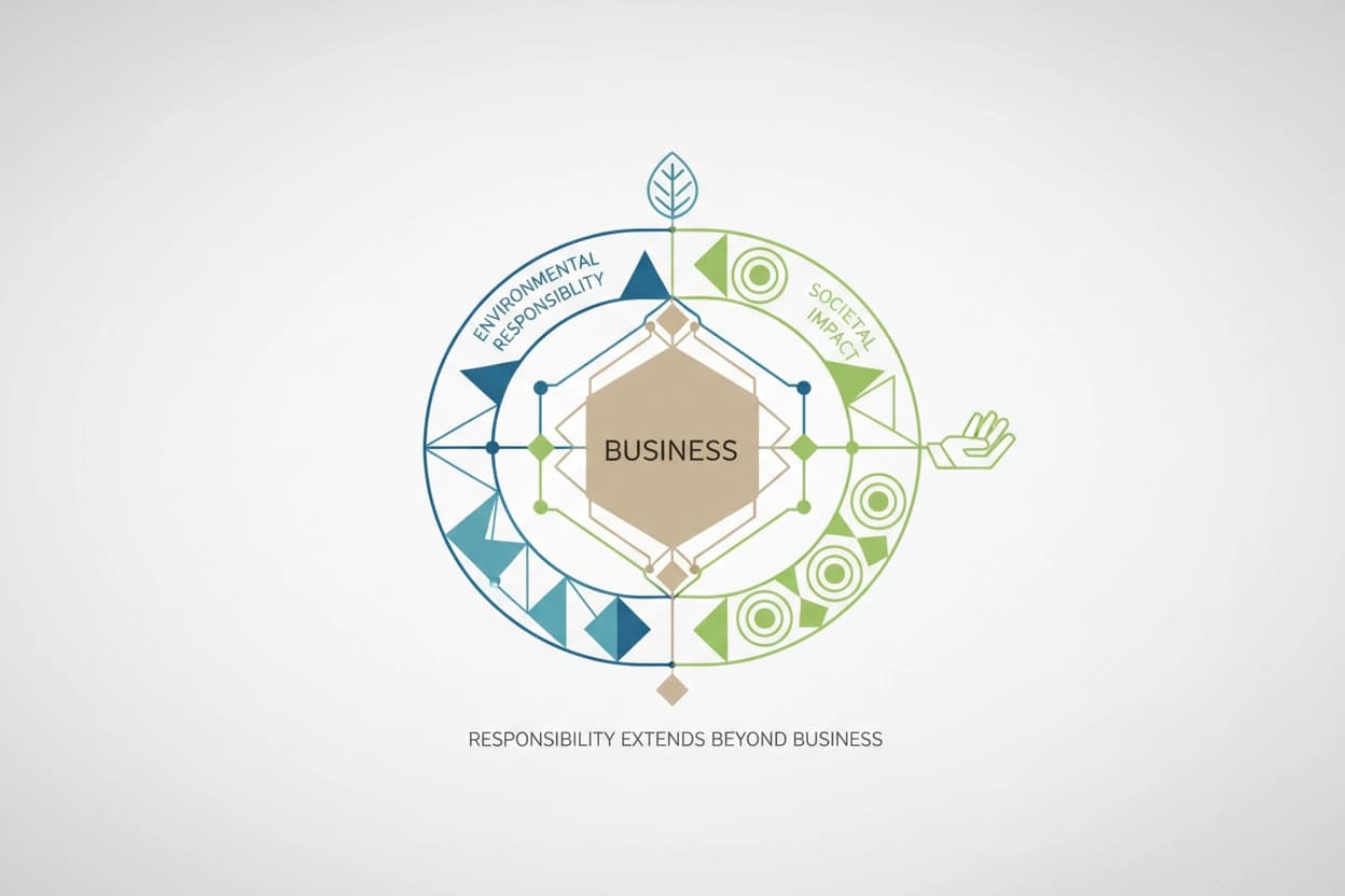 Responsibility framework spanning business, society, and the environment