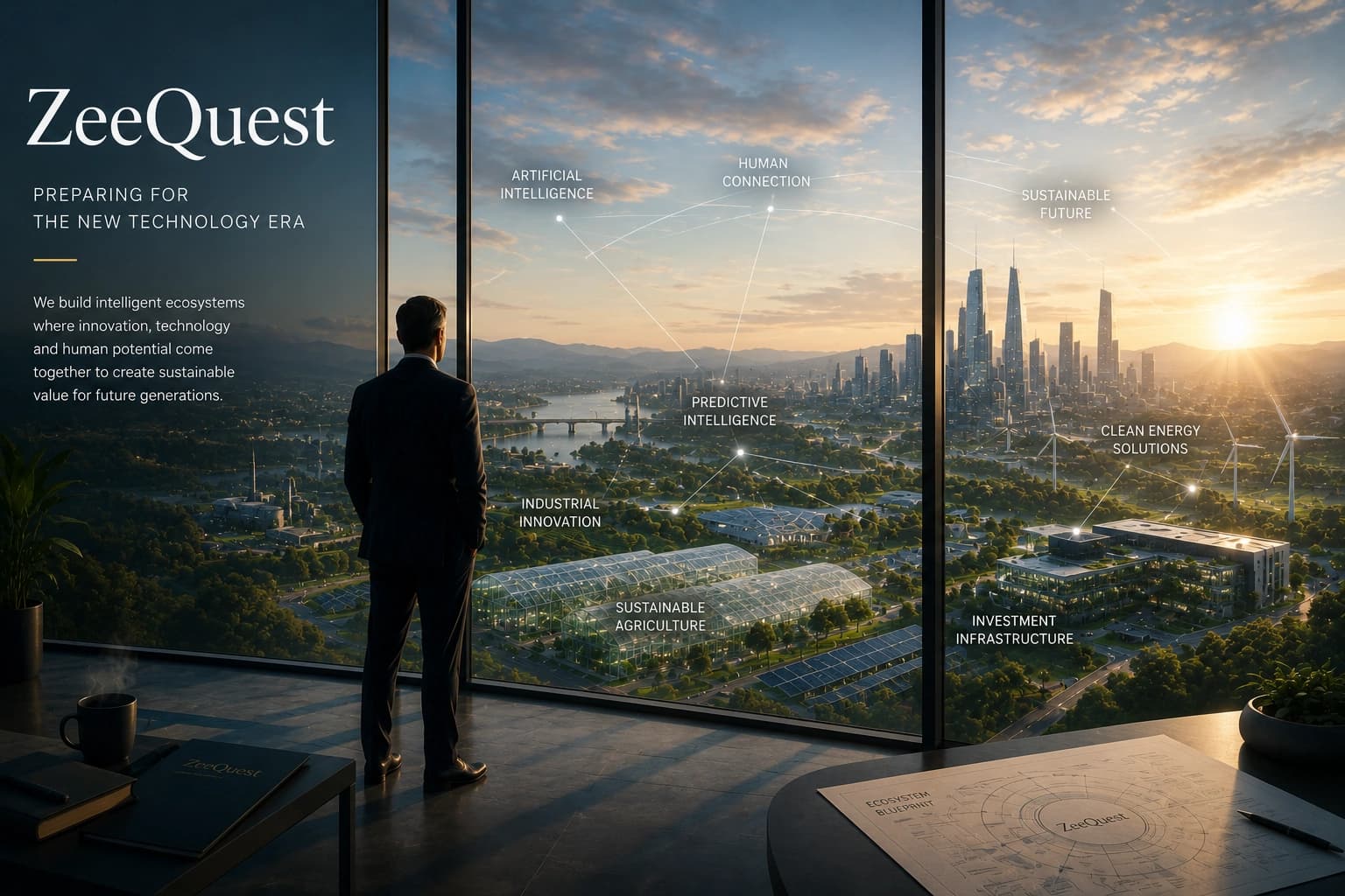 ZeeQuest vision for artificial intelligence, human connection, and a sustainable future