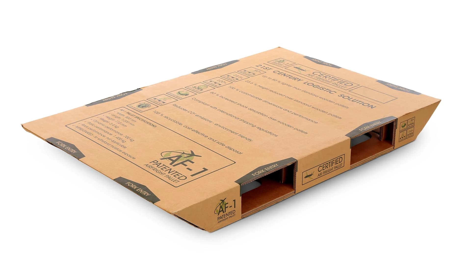 Refined KraftPal pallet prototype