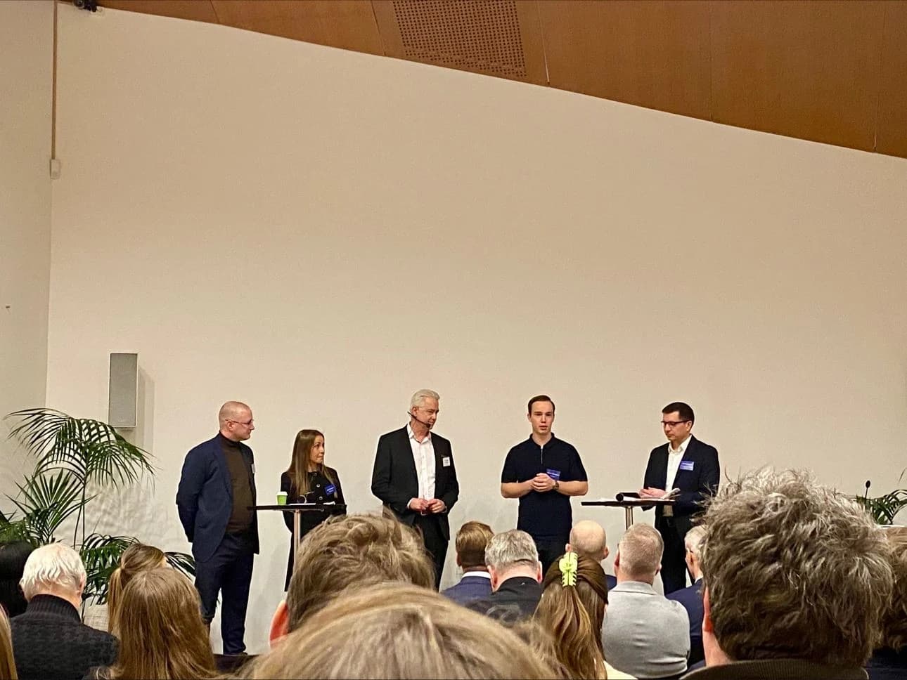 KraftPal representative on an industry panel