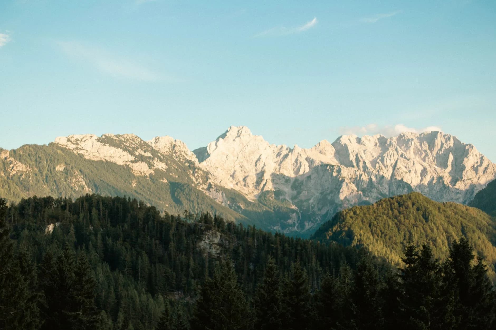 Slovenian mountain landscape where KraftPal was founded