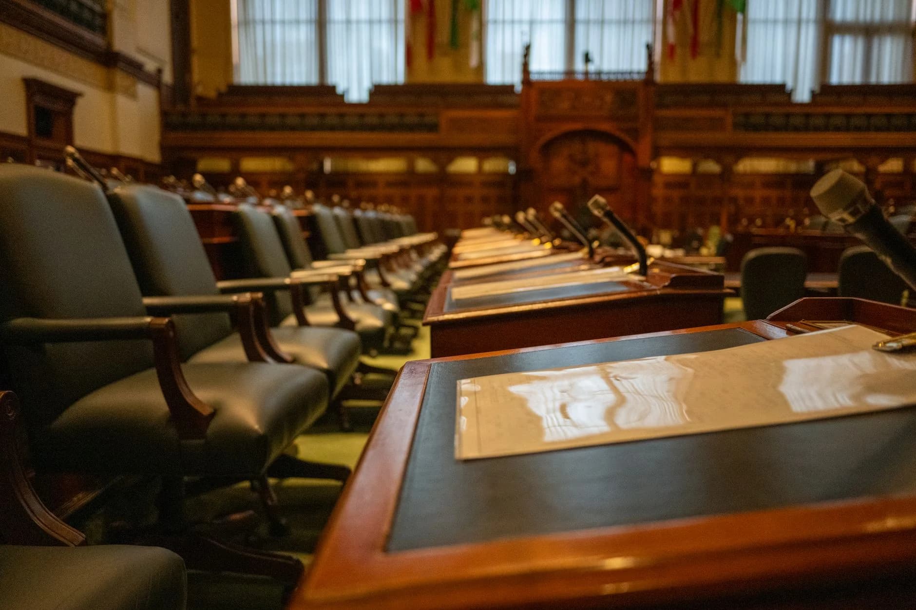 Institutional chamber representing standards and public trust