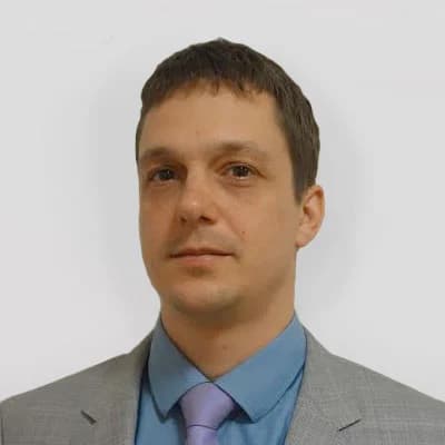 Portrait of Gregor Brajović during his early professional career