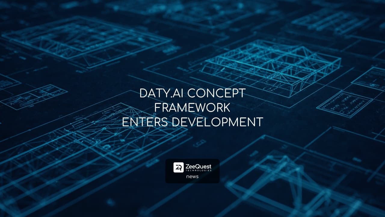 DATY.AI CONCEPT FRAMEWORK ENTERS DEVELOPMENT