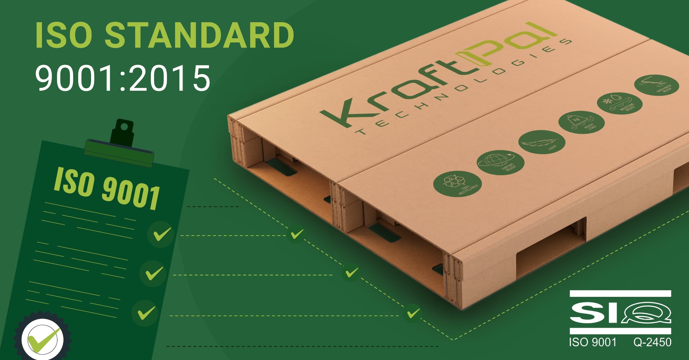 KraftPal Technologies Achieves ISO 9001 Certification, Strengthening Its Commitment to Global Quality Standards