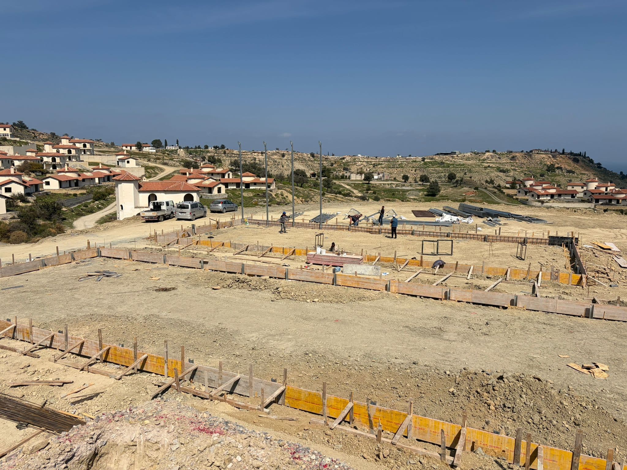 ZQ Organic Greenhouse Foundations Set as Construction Advances