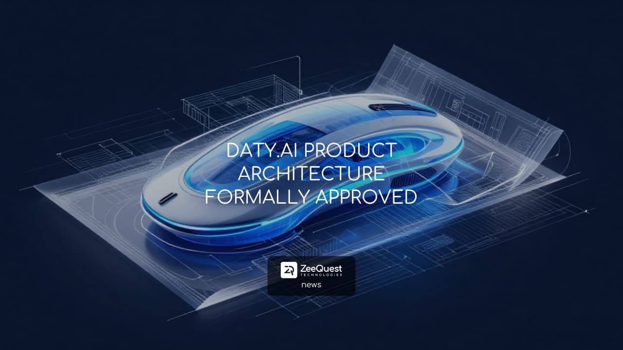 DATY.AI PRODUCT ARCHITECTURE FORMALLY APPROVED