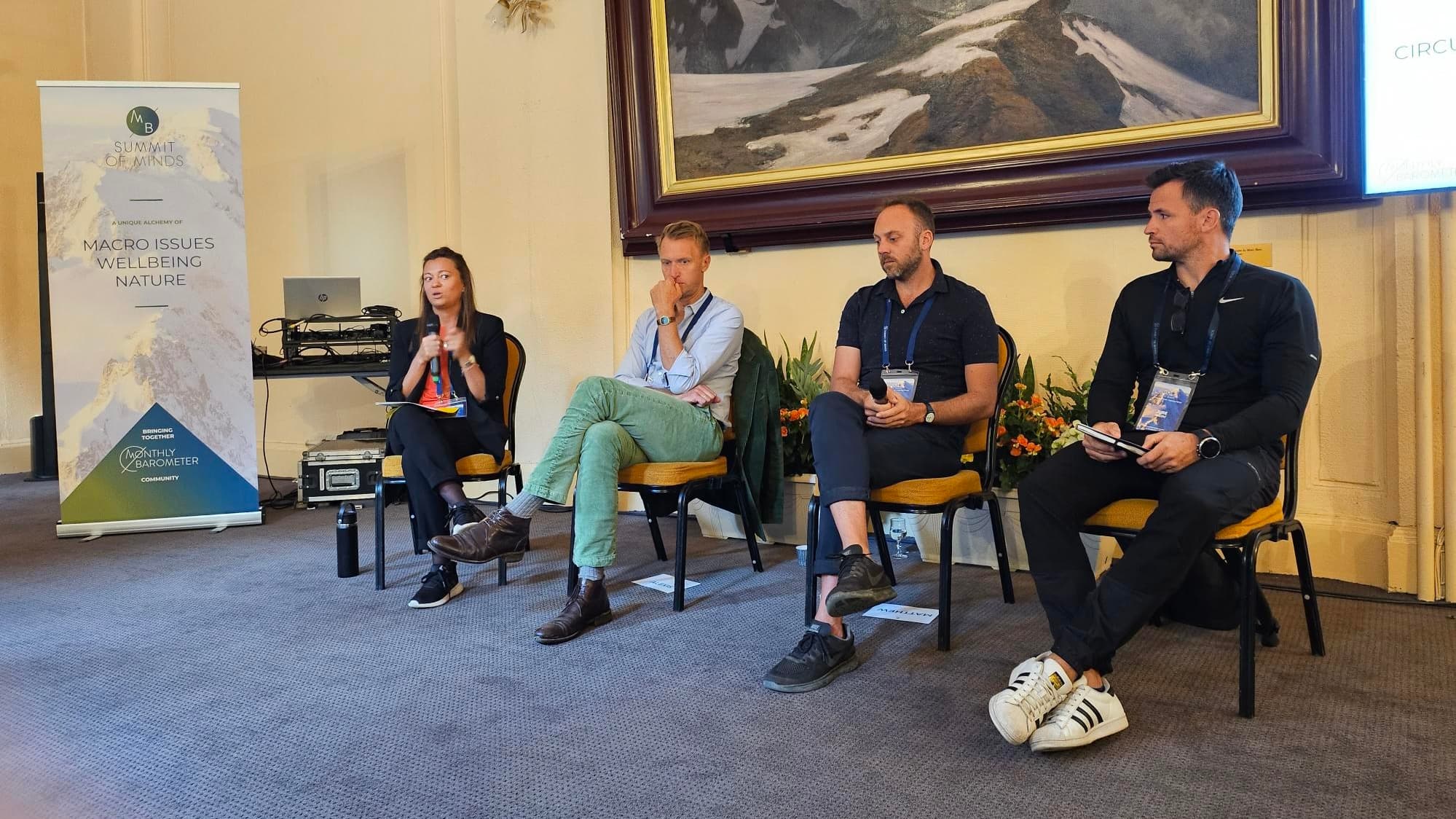 KraftPal Contributes to Global Circular Economy Dialogue at the Barometer Summit of Minds in Chamonix