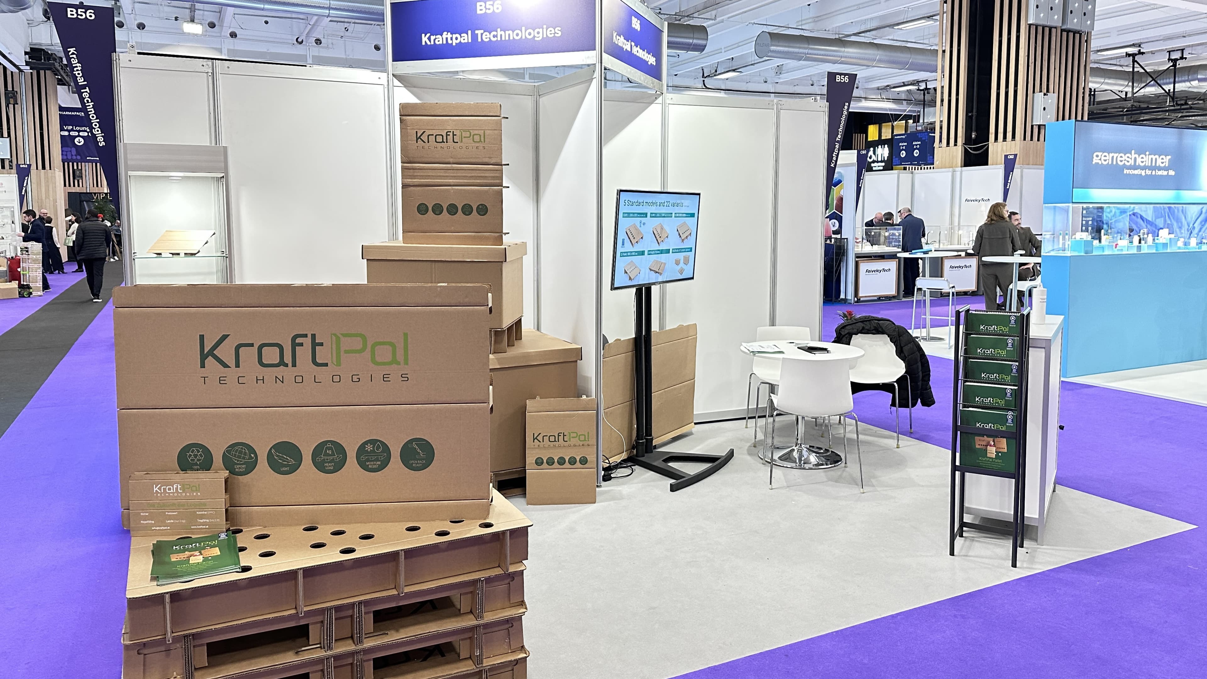 KraftPal Showcases Sustainable Pharmaceutical Logistics Solutions at Pharmapack Paris 2023