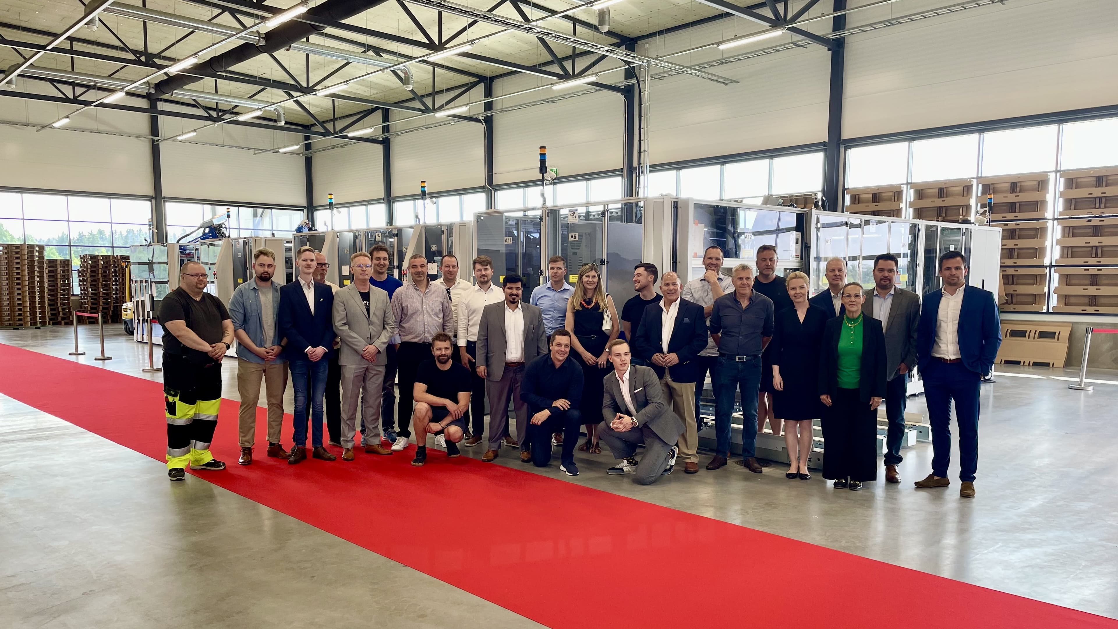 KraftPal Opens Its First Scandinavian Manufacturing Facility with the Fifth-Generation Palletonator™