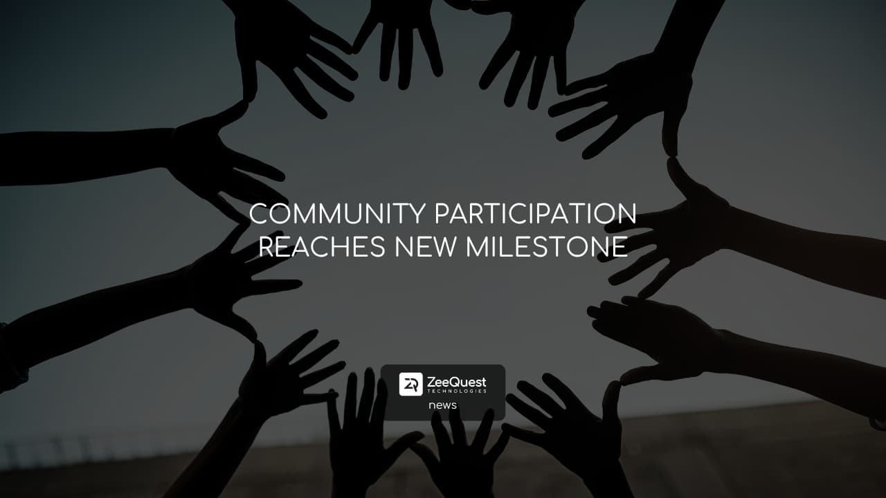 COMMUNITY PARTICIPATION REACHES NEW MILESTONE